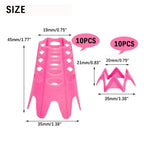 Plastic Golf Tees, Golf Simulator Tees For Home Indoor Golf Practice Training, Golf Mat Tees For Winter Turf And Driving Range,