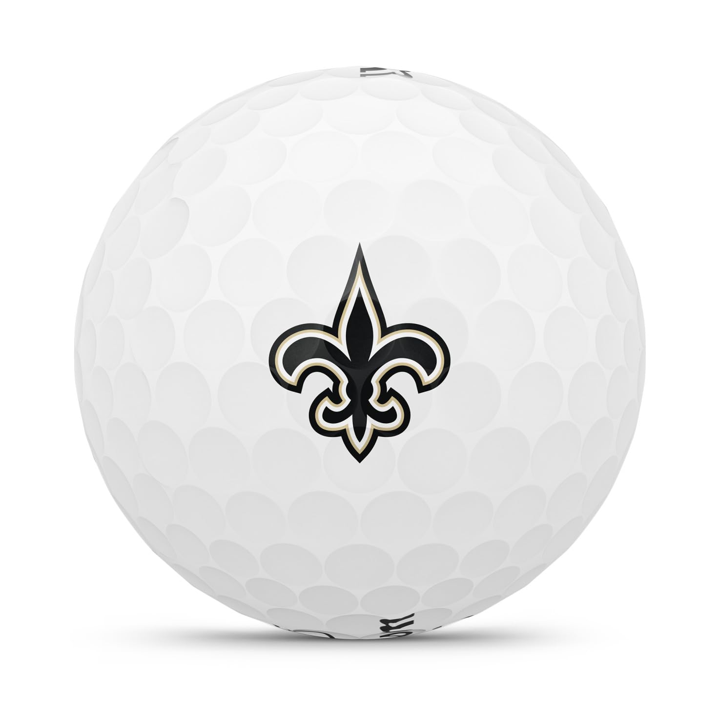 Wilson 2025 Duo Soft Nfl Golf Ball - 12 Balls, White, New Orleans Saints