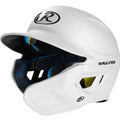 Rawlings | MACH ADJUST Batting Helmet with Extension Flap | Left Hand Batter | Junior (6 3/8 - 7 1/8) | Matte White