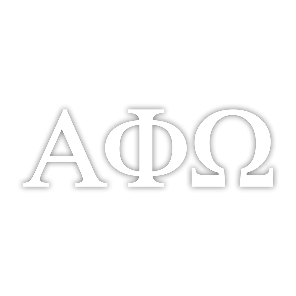Pro-Graphx Alpha Phi Omega Stickers - 25 Inches Greek Sorority Stickers For Car, Phone, Laptop Decals  Home Decoration  Car Deca
