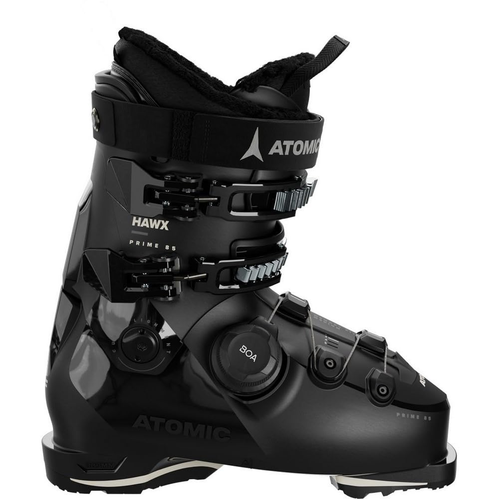 Atomic HAWX Prime 85 BOA GW Womens Alpine Ski Boots, Black/Stone, W23/23.5 MY25
