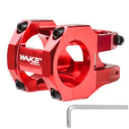 Cysky 31.8 Mtb Stem - 45Mm Riser Handlebar Short Stem For Most Road, Mtb, Bmx Bikes (Red)