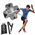 Anpopo Bfsmile Running Speed Training 56'' Parachute With Adjustable Strap, Free Carry Bag. Speed Chute Resistance Running Parac