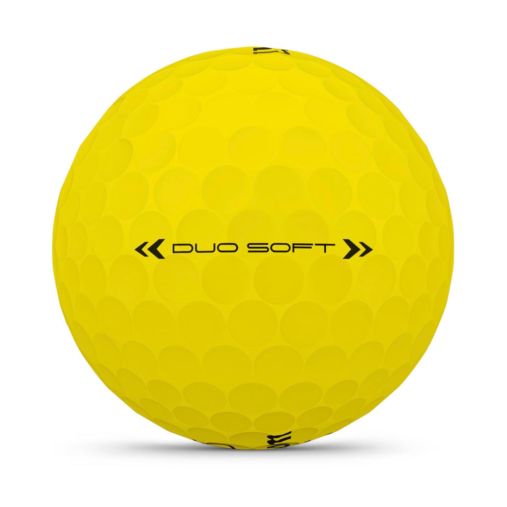 Wilson 2025 Duo Soft Golf Balls - Yellow, 12 Balls