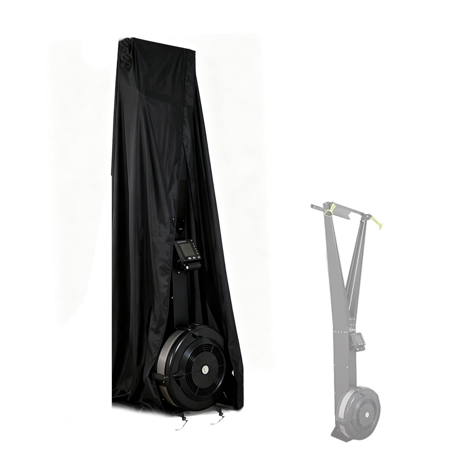 Aidetech Ski Exercise Machine Cover for Concept2, Dust-Proof & Waterproof Ski Machine Covers, Ski Equipment Cover for Home Gym-1