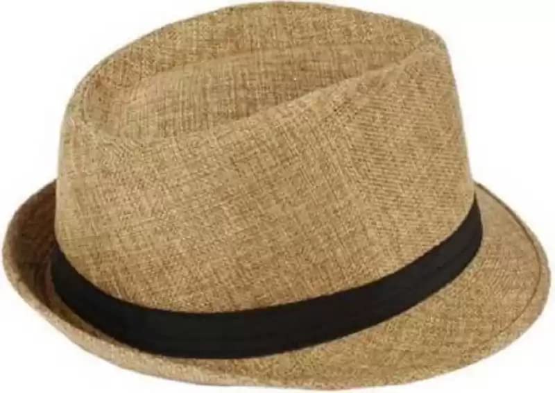 Fy Lane Fedora Cap Color : Beige