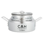 Cancooker Companion 1.5 Gallon Convection Steam Cooker For Home And Camping | Silver (G15-2016)