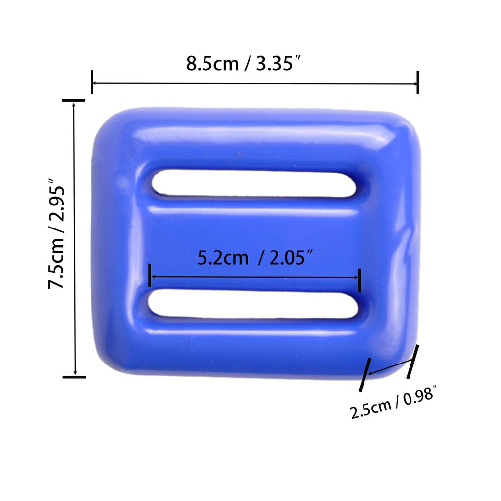 Mophoexii Dive Weights-Vinyl Coated Diving Assorted Lead Weights,Lead Weights Scuba, Coated Dive Weights, Scuba Weights, Dive Be