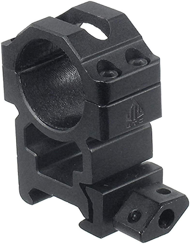 UTG 1/2PCs Hi Pro Max Strength Picatinny Rings, 22mm Wide , Black