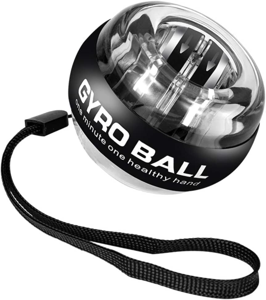 TYAG Gyro Power Ball Wrist Exerciser for Hand, Wrist & Forearm Strength | AutoStart Gyroscopic Fitness Ball for Grip Training,
