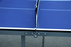 6 Ft Table Tennis Table Ping-Pong Tables Set - 100% Preassembled Foldable & Portable Tables With All-Weather Aluminum Composite