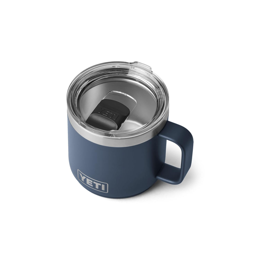 Yeti Rambler 14 Oz Stackable Mug, Vacuum Insulated, Stainless Steel With Magslider Lid, Navy