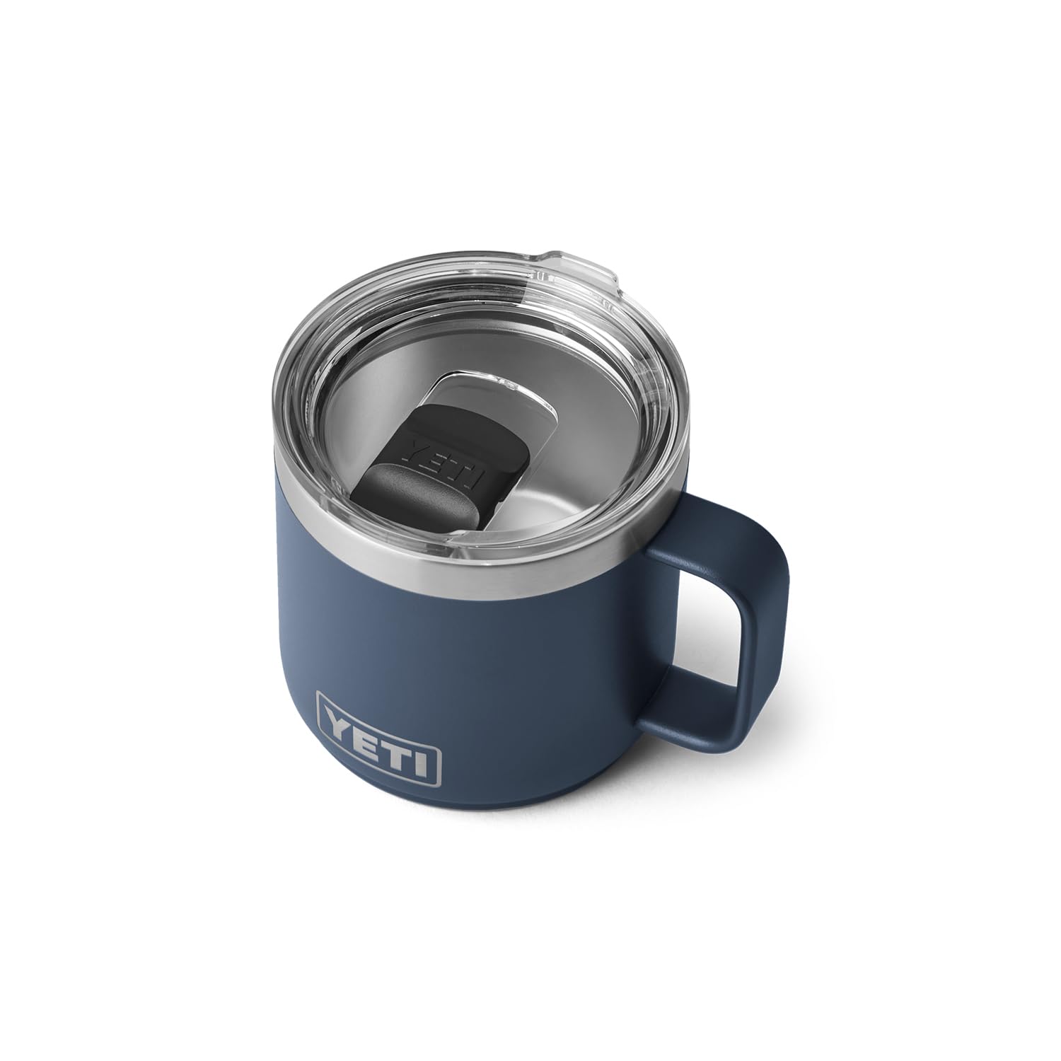 Yeti Rambler 14 Oz Stackable Mug, Vacuum Insulated, Stainless Steel With Magslider Lid, Navy