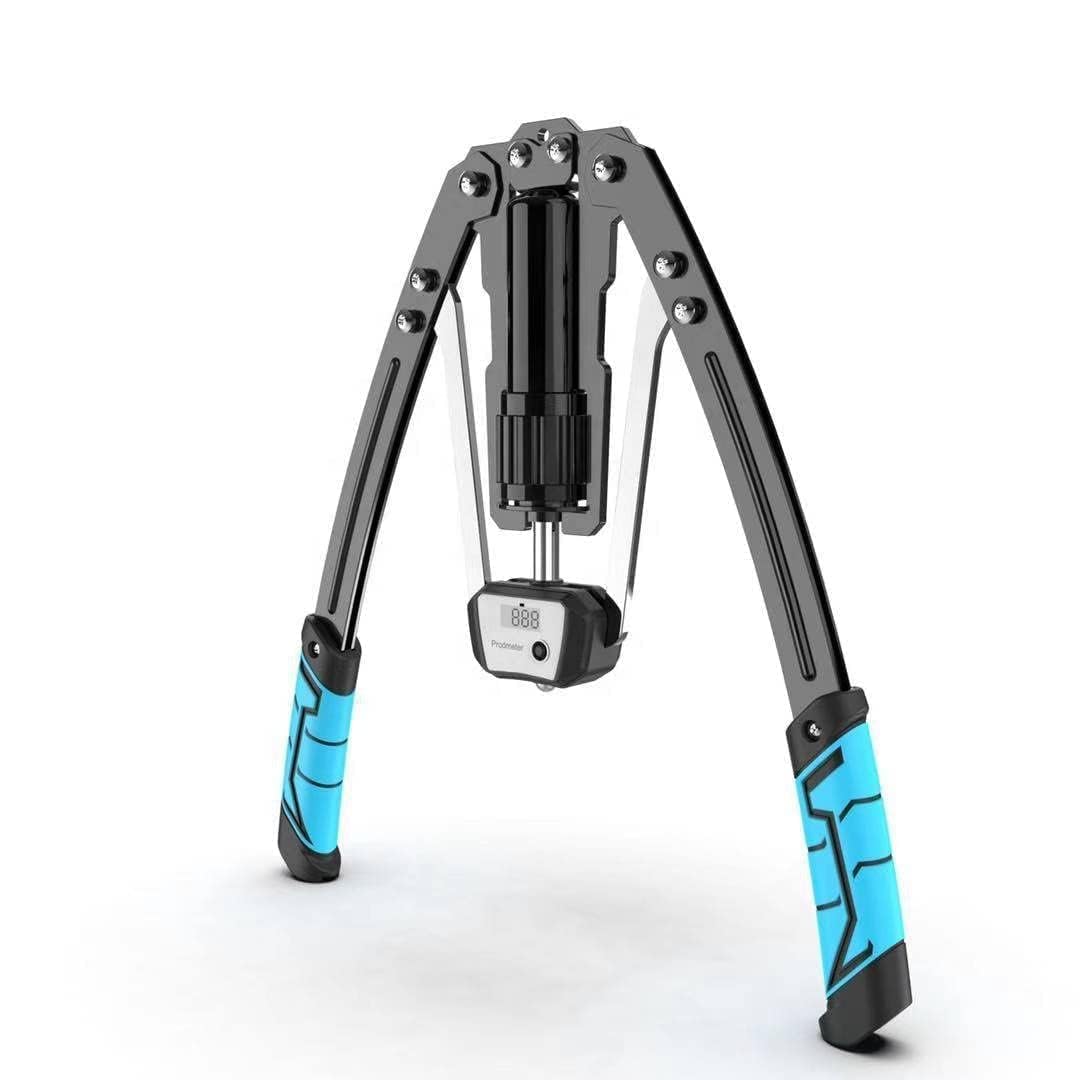 XLENTAG Arm Exercise Hydraulic Strengthener with Digital Meter  Adjustable Forearm Grip Trainer for Hand, Wrist & Finger Streng