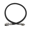 Xs Scuba Miflex Ds (Dual Swivel) Lp Hoses - Black