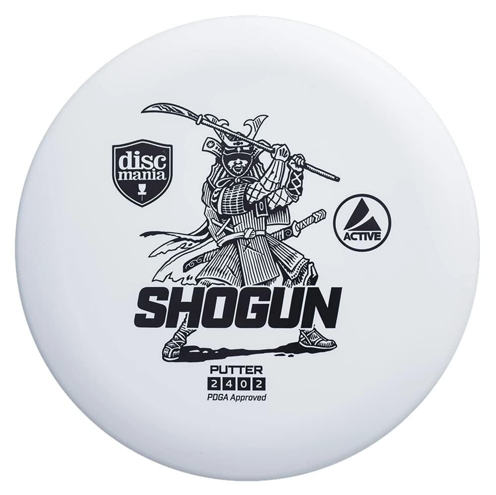 Discmania Active Base Shogun Disc Golf Putter 165-170G (Colors May Vary)