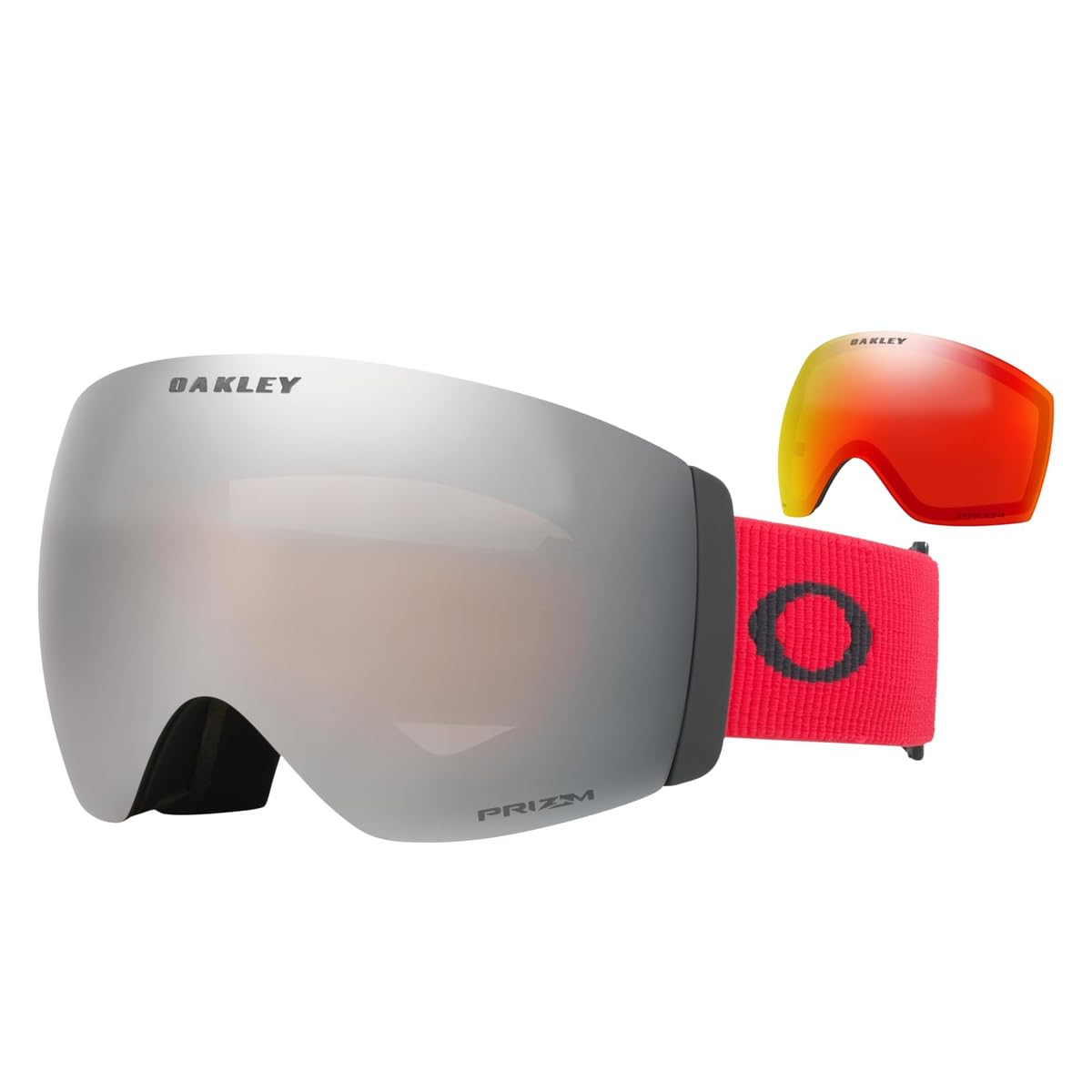 Oakley Flight Deck Pro L Goggles - Matte Black; Prizm Black + Prizm Torch