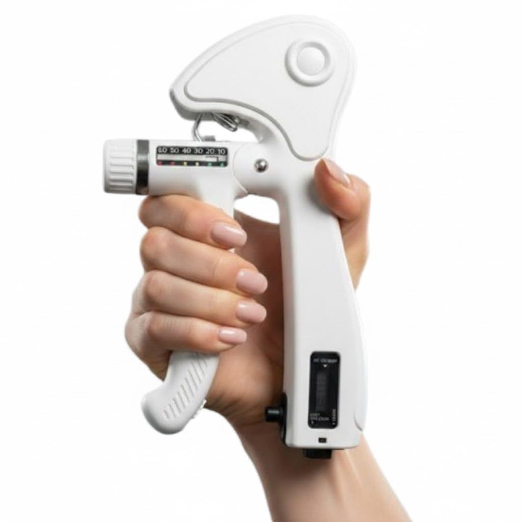 Adjustable Hand Grip Strengthener 560kg Resistance, Forearm Exerciser with Counter, Hand Grip Trainer for Strength, Wrist & Fin