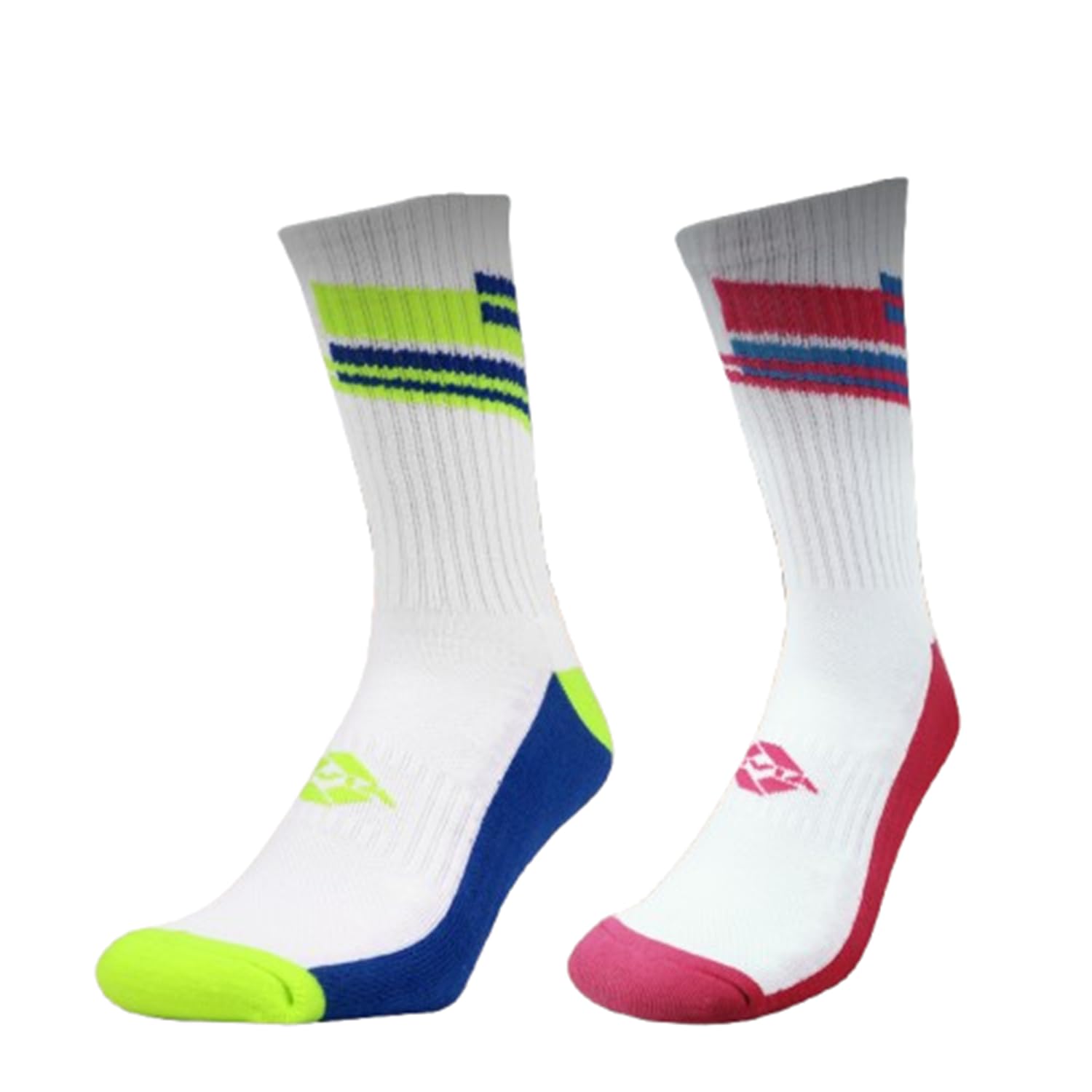 Nivia Court Cotton Socks For Men, High Ankle Badminton Socks With Cushioned Sole, Breathable Soft Cotton Fabric, Ideal For Badmi
