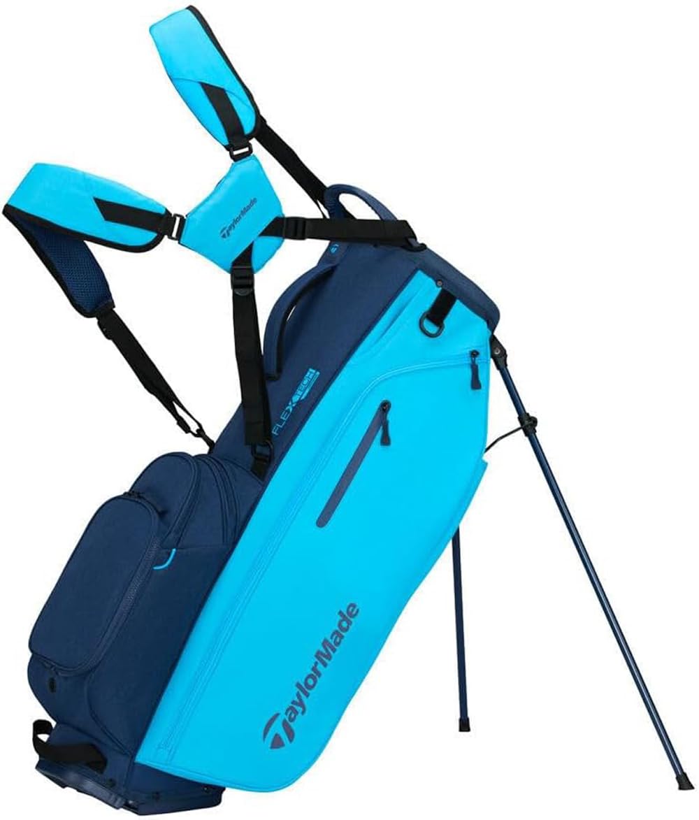TaylorMade Golf Flextech Crossover Stand Bag Cyan/Navy