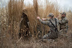 Avian-X G-Blind 4-Person Hunting Blind | Unique G-Shaped Frame Waterfowl Blind In Mossy Oak Shadow Grass Habitats Camo