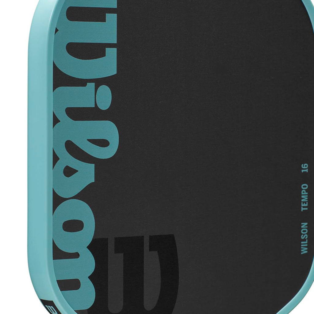 Wilson Tempo 16Mm Pickleball Paddle - Grip Size 2-4 1/4'', Black/Blue