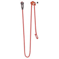 PETZL, Dual Connect Adjust Lanyard Red, Adjustable double lanyard for climbing and mountaineering