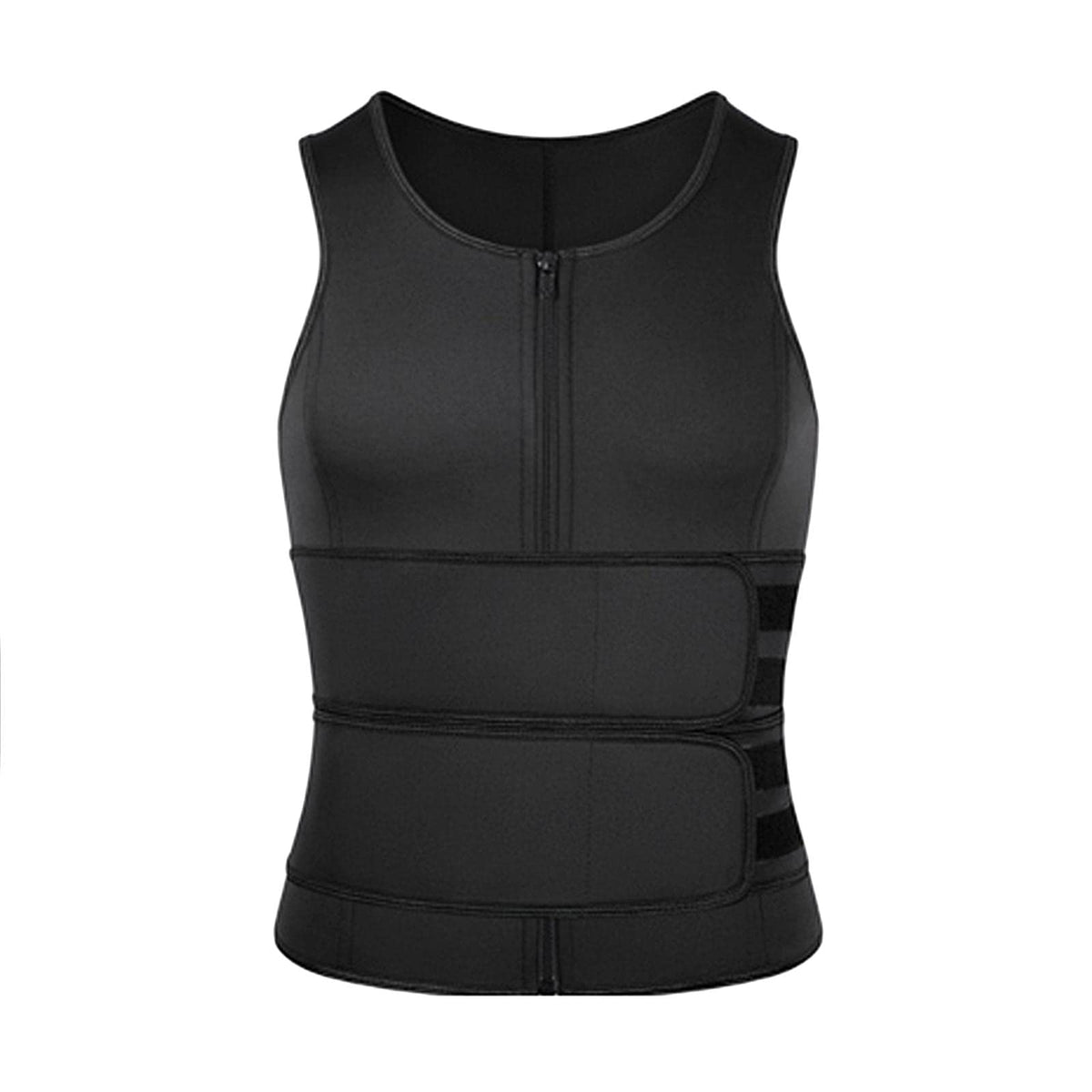 Enakshi (Label) Men Sauna Suit Sweat Vest Waist Trainer Body Shaper Tank Top Compression 2Xl