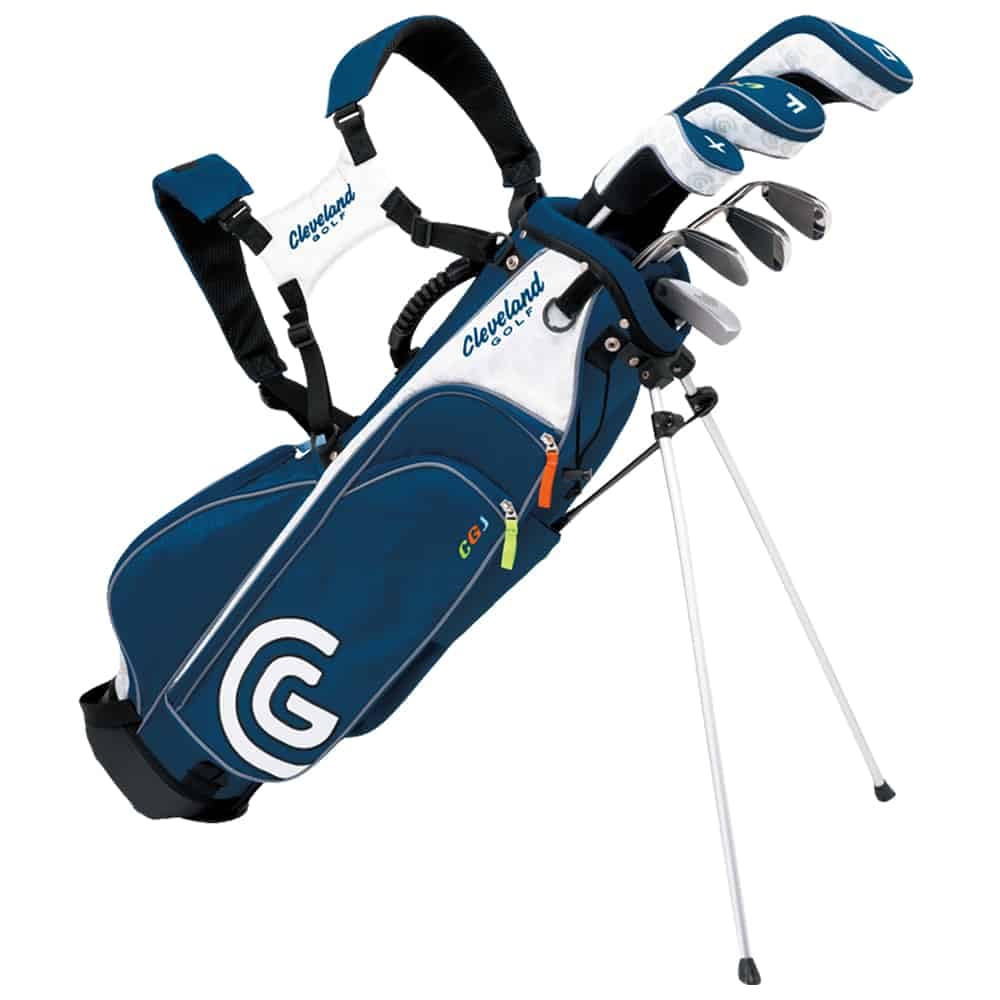 Cleveland Golf Junior Golf Set, Large Ages 10-12, 7 Clubs And Bag