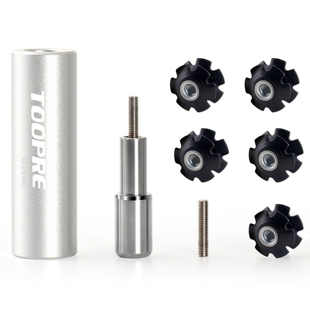 Goldeal Toopre Bicycle Fork Star Nut Setting Installer With 1 Spare Special Screw And 3 Star Nuts (For 7/8'',1'',1-1/8'')