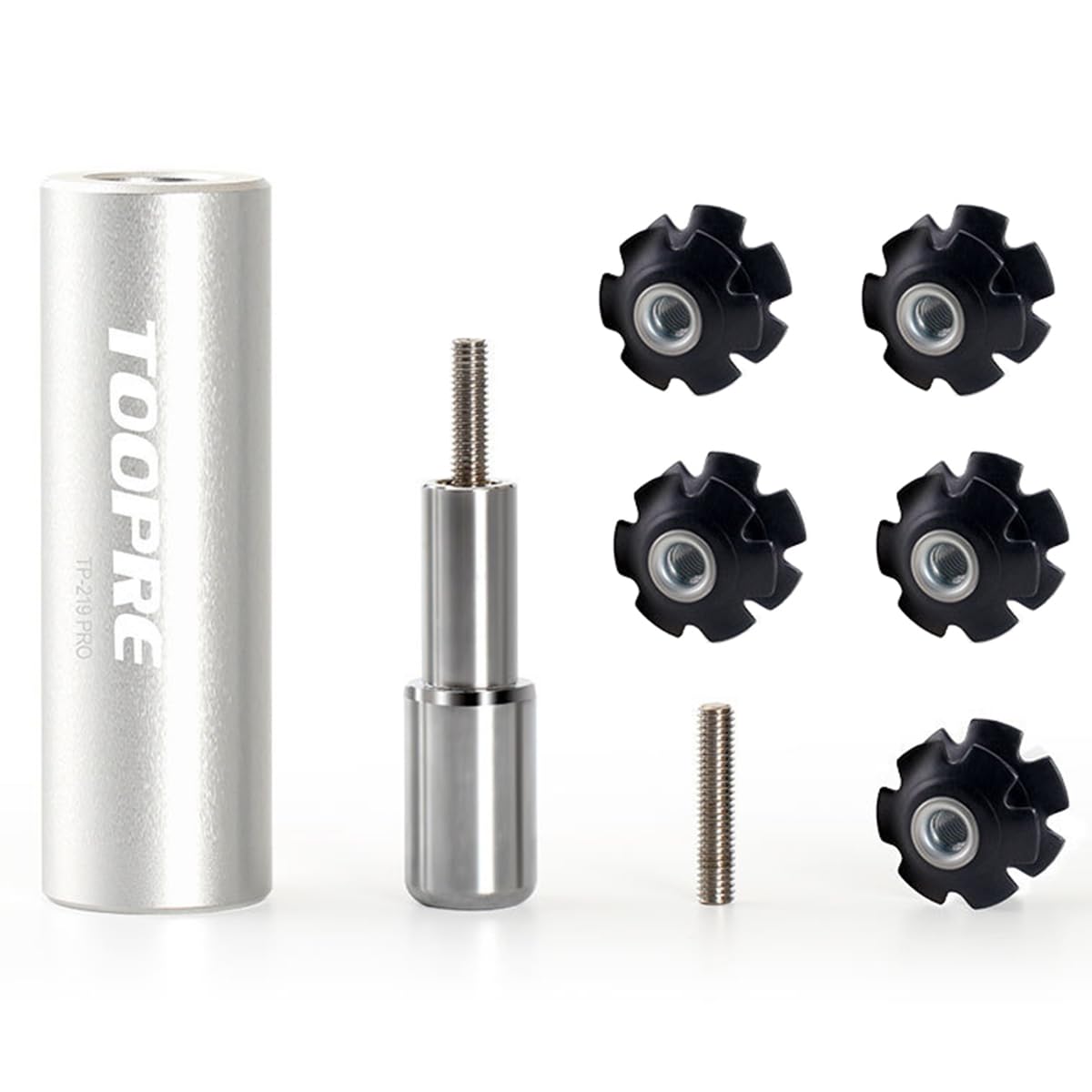 Goldeal Toopre Bicycle Fork Star Nut Setting Installer With 1 Spare Special Screw And 3 Star Nuts (For 7/8'',1'',1-1/8'')