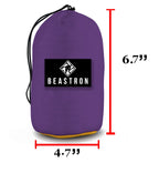 [Upgraded] Beastron Portable Single & Double Nylon Hammock With Two Tree Straps(Each 18+1 Loops) For Backpacking, Hiking, Travel