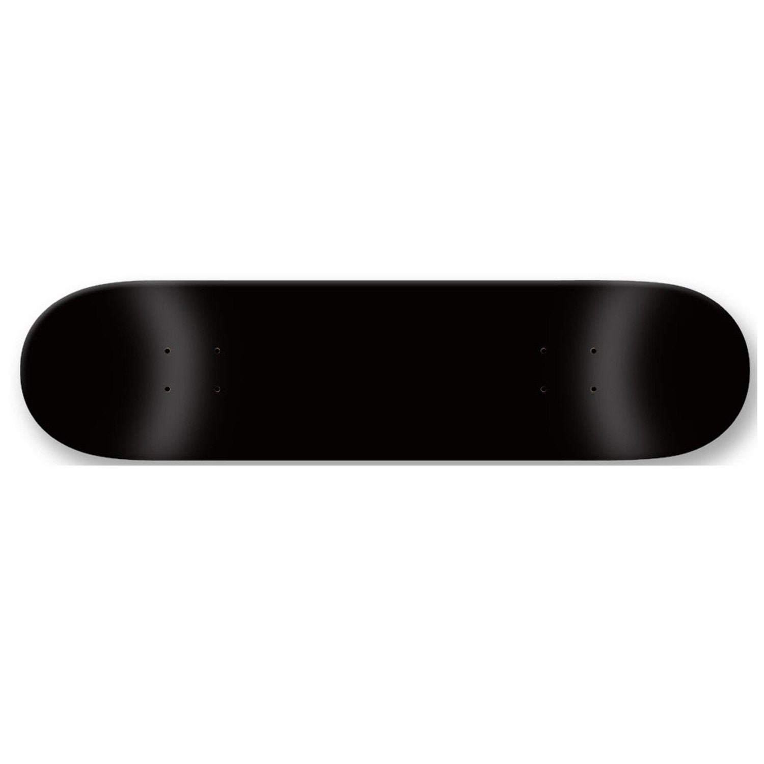 Moose Blank 8 Skateboard Deck (Dipped Black)