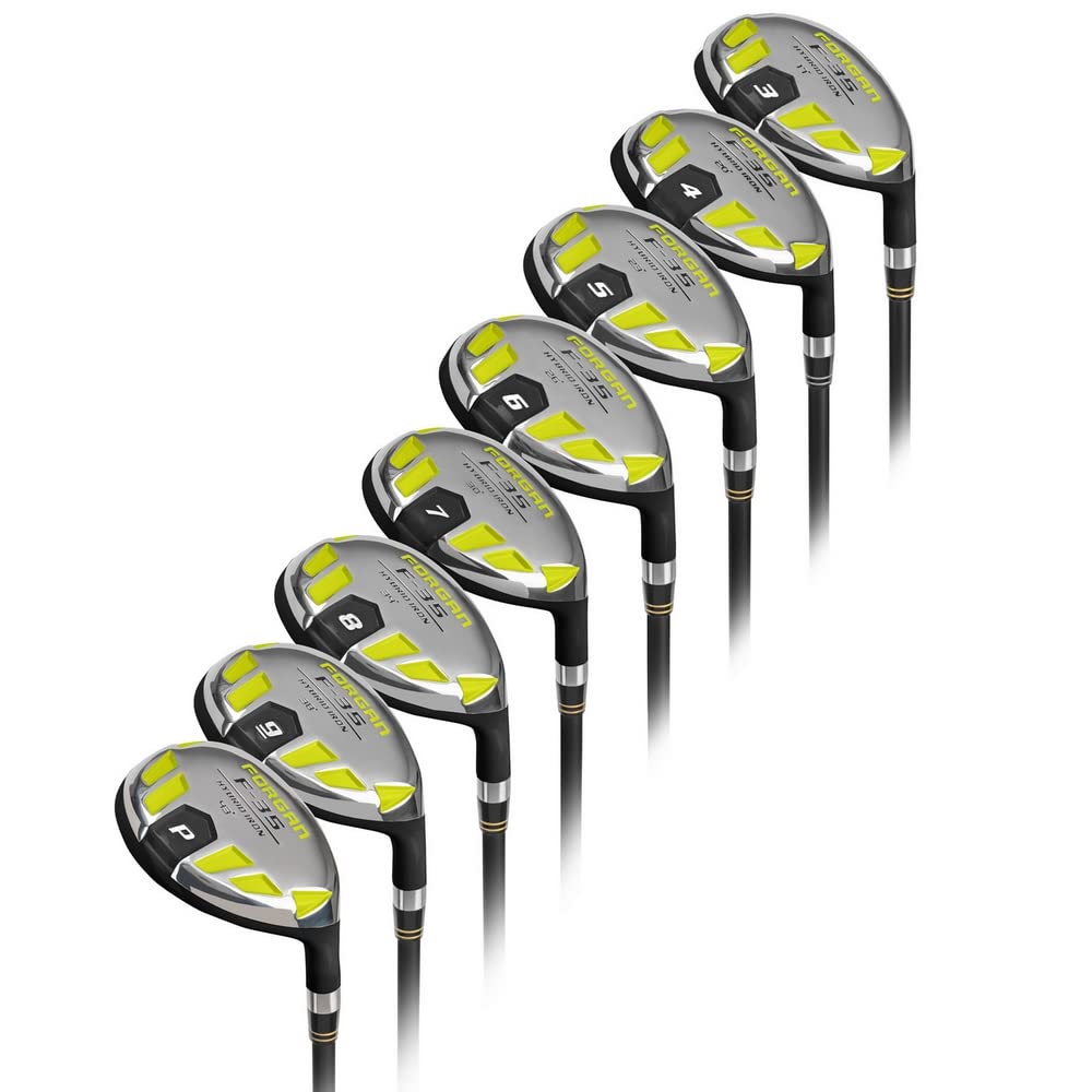 Forgan Of St Andrews F35 Full Hybrid Iron Set 3-Pw, Mens Right Hand, Graphite, Regular