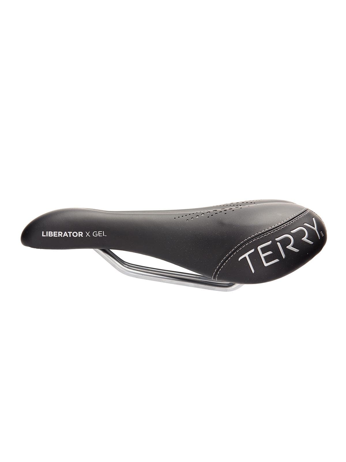 Terry Liberator X Gel Bike Seat For Women - Comfortable Touring Bicycle Seat Cushion, Wider Contoured Rear & Large Cutaway, Dura