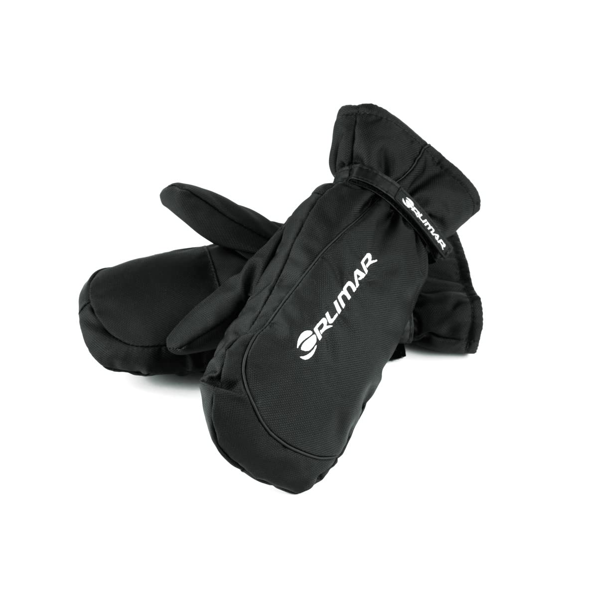 Orlimar Men's Thermal Golf Cart Mittens, Black,One Size Fits Most