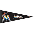 Mlb Miami Marlins Wcr45093622 Carded Classic Pennant, 12'' X 30''