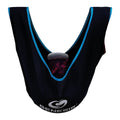 Genesis Bowling Deluxe See Saw Bowling Ball Holder/Cleaner - Black/Blue