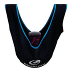 Genesis Bowling Deluxe See Saw Bowling Ball Holder/Cleaner - Black/Blue
