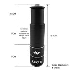 Zukka Bike Fork Stem Extender Bicycle Handlebar Stem Riser Adjustable Bike Stem Riser Aluminium Alloy Head Up Adapter 1-1/8 Inch