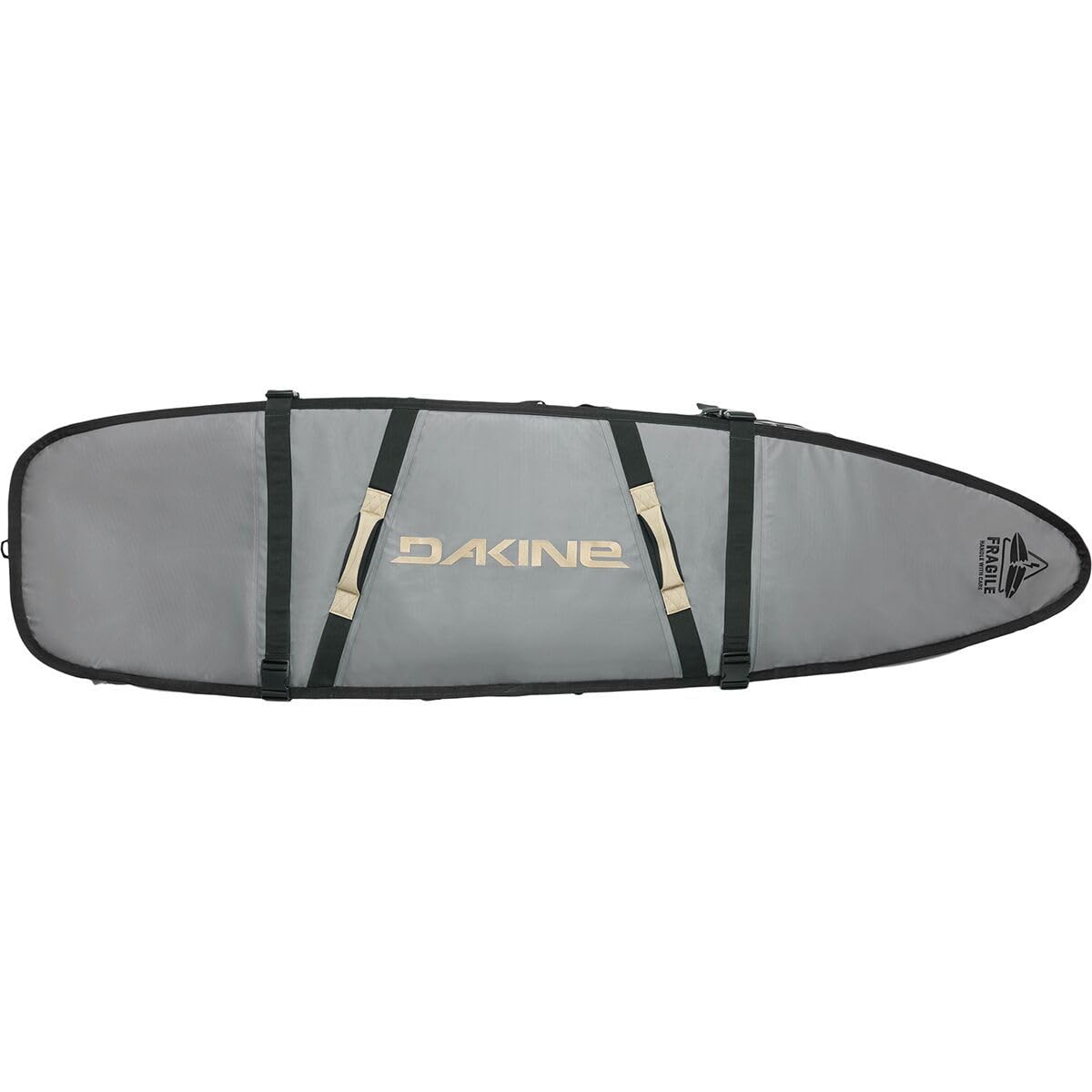 Dakine Surfboard Travel Bag with Wheels, World Traveler Quad Surfboard Roller Bag for 4 Boards, Heavy Duty Surf Board Bag, Rolli