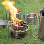 Kelly Kettle Stainless Steel Small Hobo Stove - Fits Trekker Model
