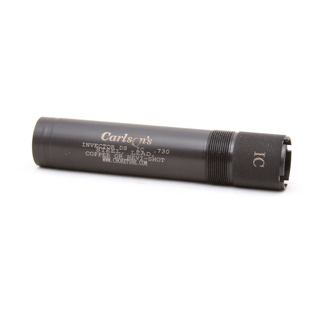 Carlsons Choke Tubes 12 Gauge For Browning Invector Ds [ Improved Cylinder | 0.730 Diameter ] Blued Steel | Blued Sporting Clays