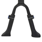 Ventura Double Leg Kickstand, Center-Mounted, Aluminum, Adjustable Without Tools For 24''-28'' Bicycle, Black