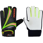 Vizari Junior Gloves For Protection & Grip | Tri-Color Youth Soccer Goalie Gloves With Elastic Wristband For Secure Fit | Finger