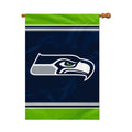 Fremont Die NFL Seattle Seahawks 1-Sided House Flag, 28 x 40, 28 x 40, Team Colors
