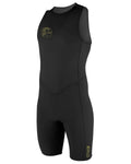 O'Neill Men'S O'Riginal 2Mm Back Zip Sleeveless Spring Wetsuit, Black, Large