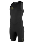 O'Neill Men'S O'Riginal 2Mm Back Zip Sleeveless Spring Wetsuit, Black, Large