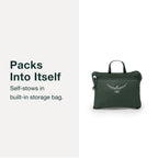 Osprey Ultralight 20L Dry Stuff Pack, Tundra Green