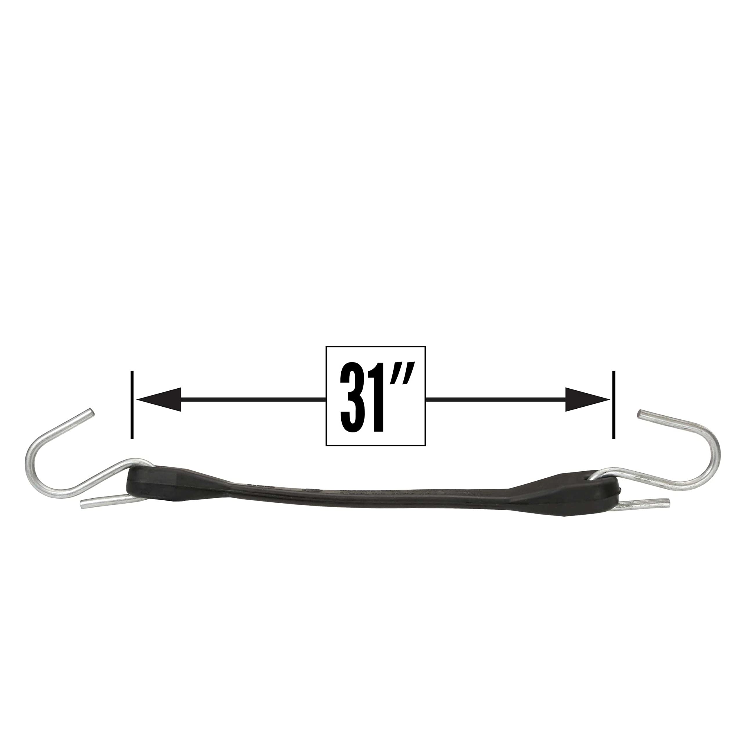 Us Cargo Control 31'' Rubber Tarp Straps (Bundle Of 10)